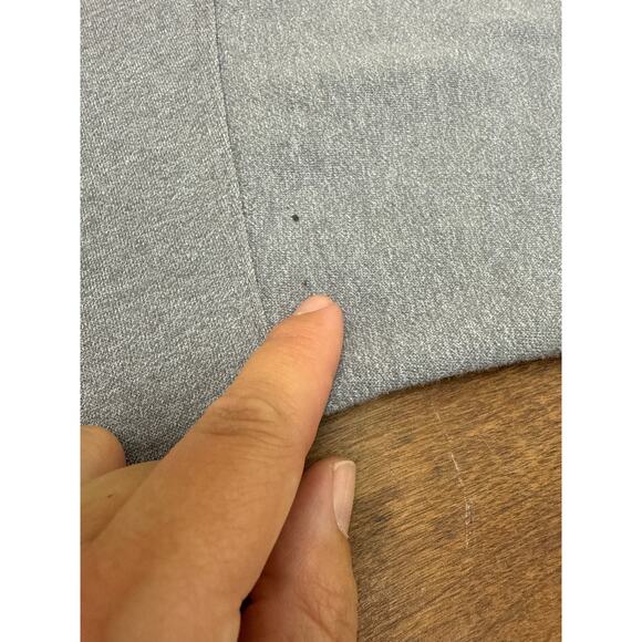 Under Armour Threadborne Long Gray Crew Neck Pull Over Sweatshirt Size Large - Picture 10 of 13